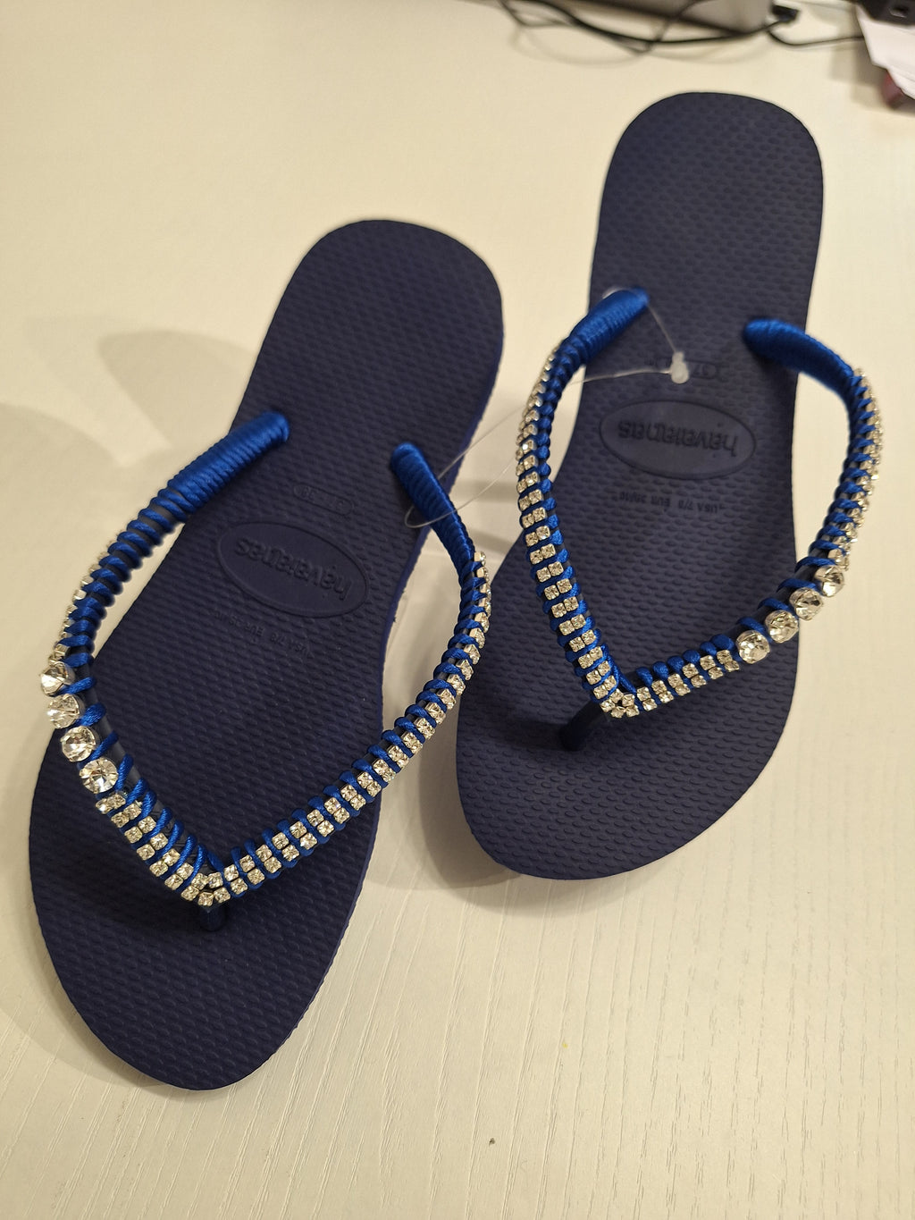 Chanclas Strass SS12 y Chatones Swarovski Cristal SS36