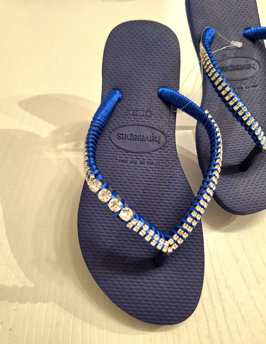Chanclas Strass SS12 y Chatones Swarovski Cristal SS36