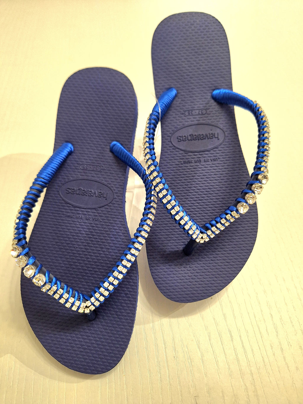 Chanclas Strass SS12 y Chatones Swarovski Cristal SS36