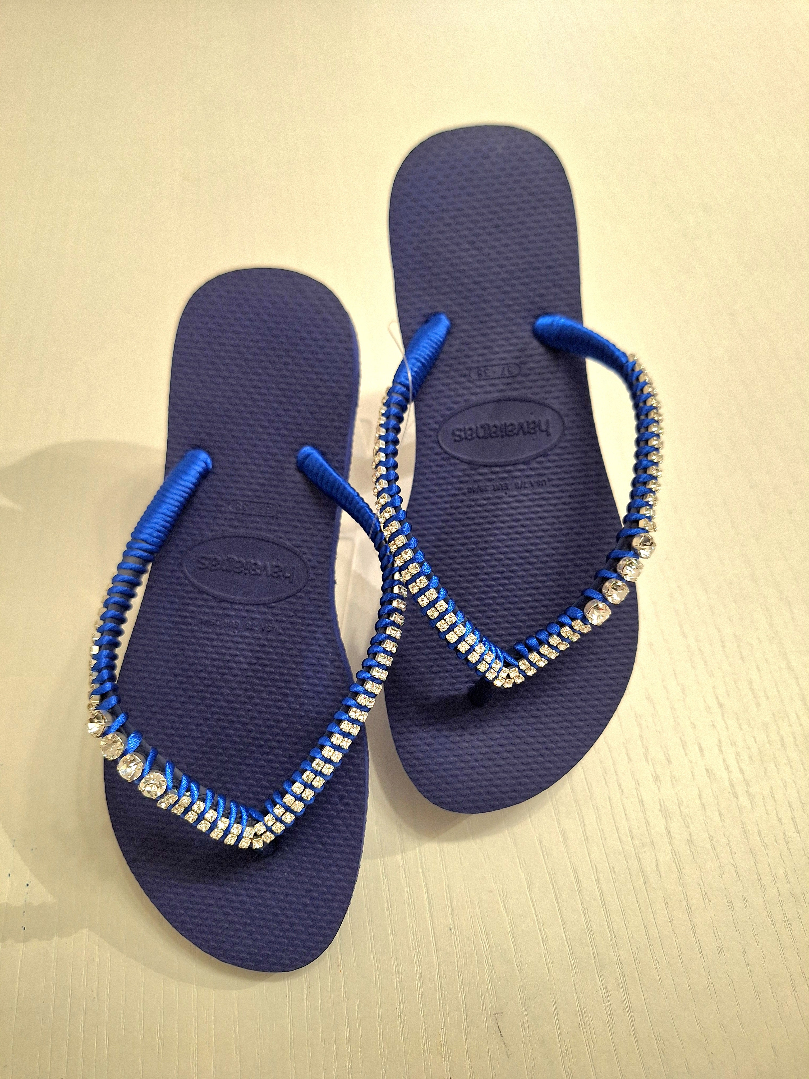 Chanclas Strass SS12 y Chatones Swarovski Cristal SS36