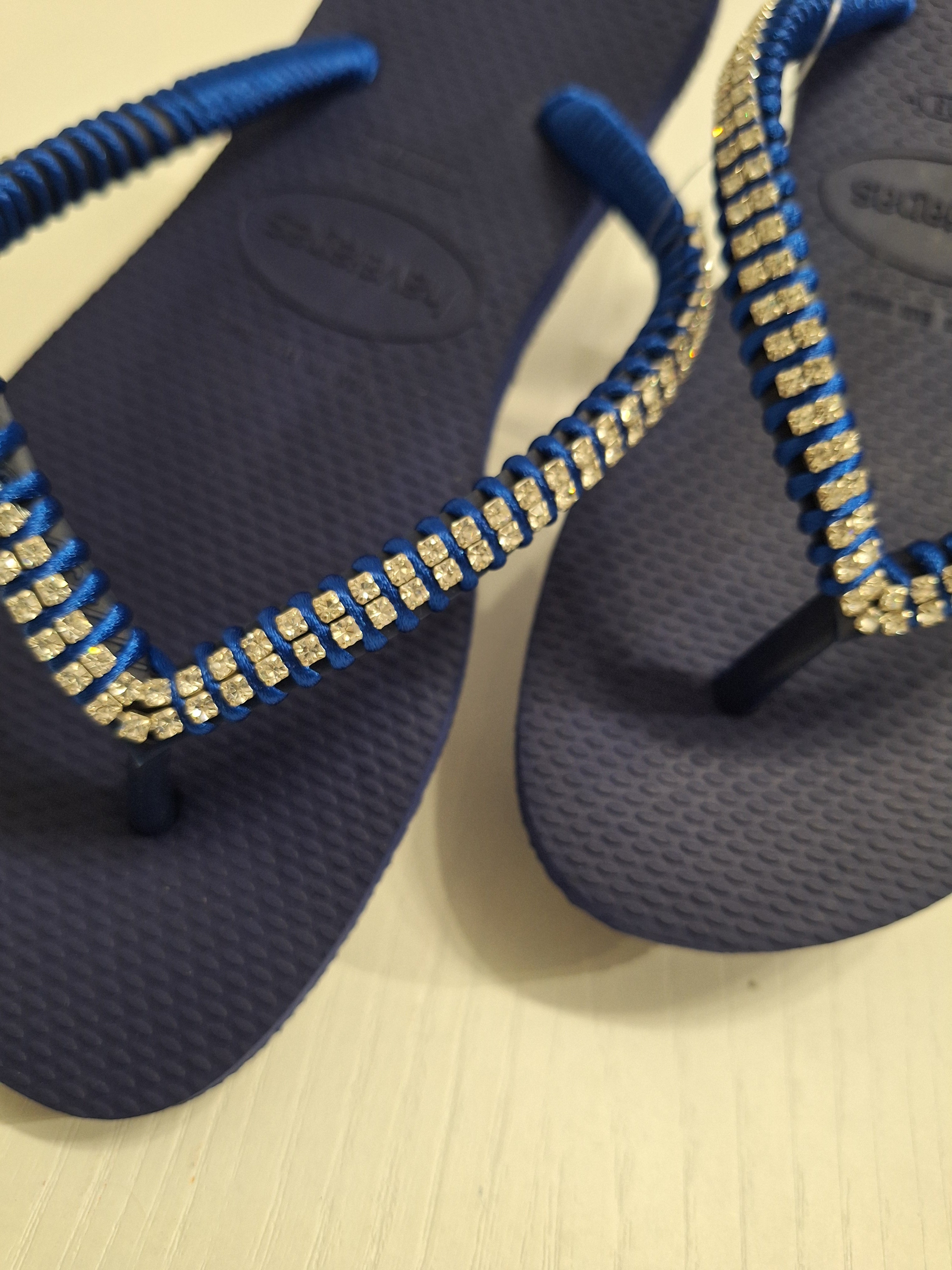 Chanclas Strass SS12 y Chatones Swarovski Cristal SS36