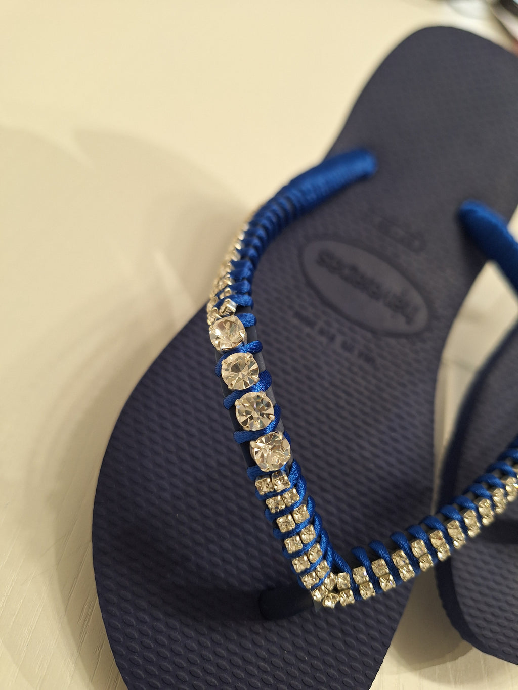 Chanclas Strass SS12 y Chatones Swarovski Cristal SS36