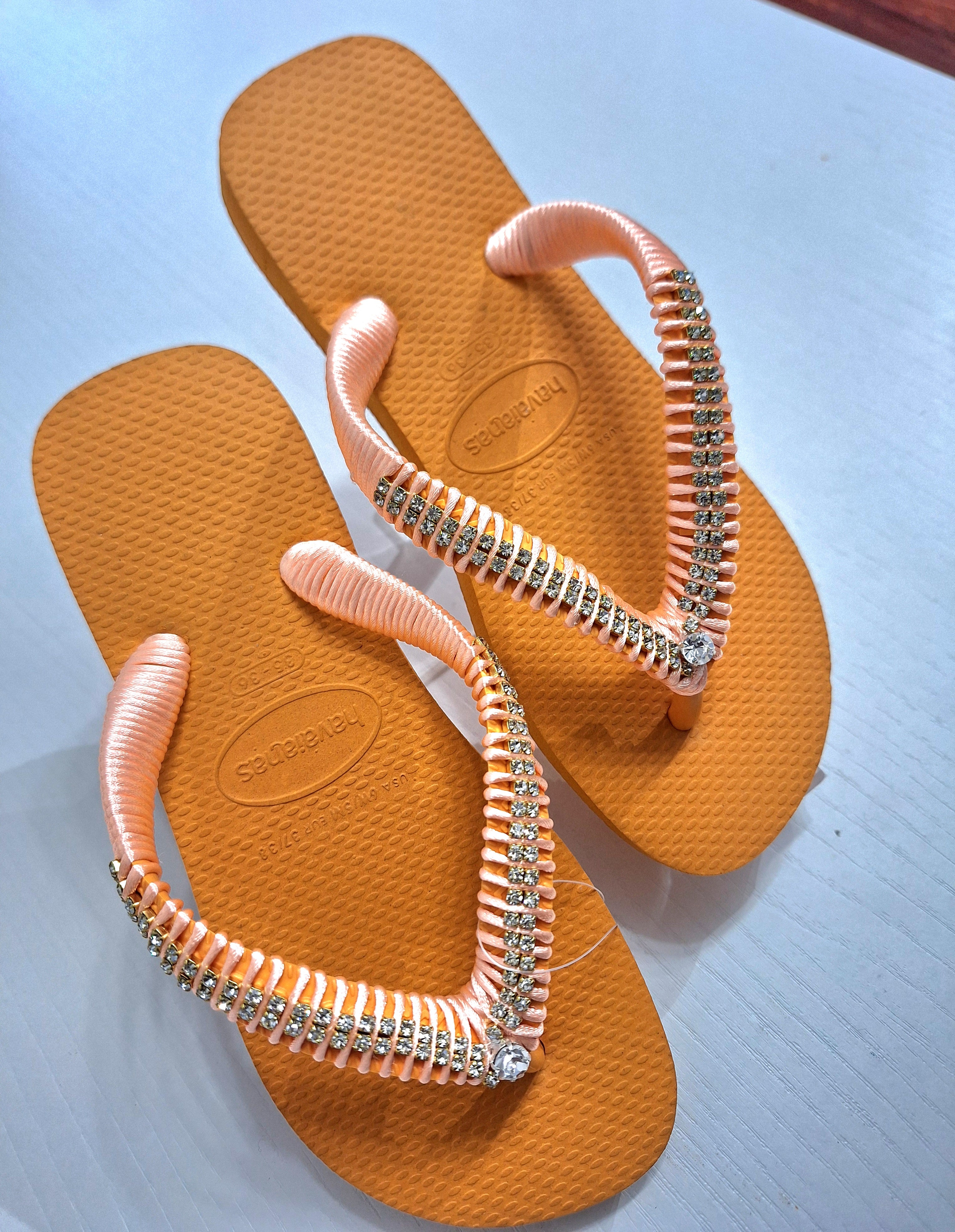 Chanclas Strass y Chaton