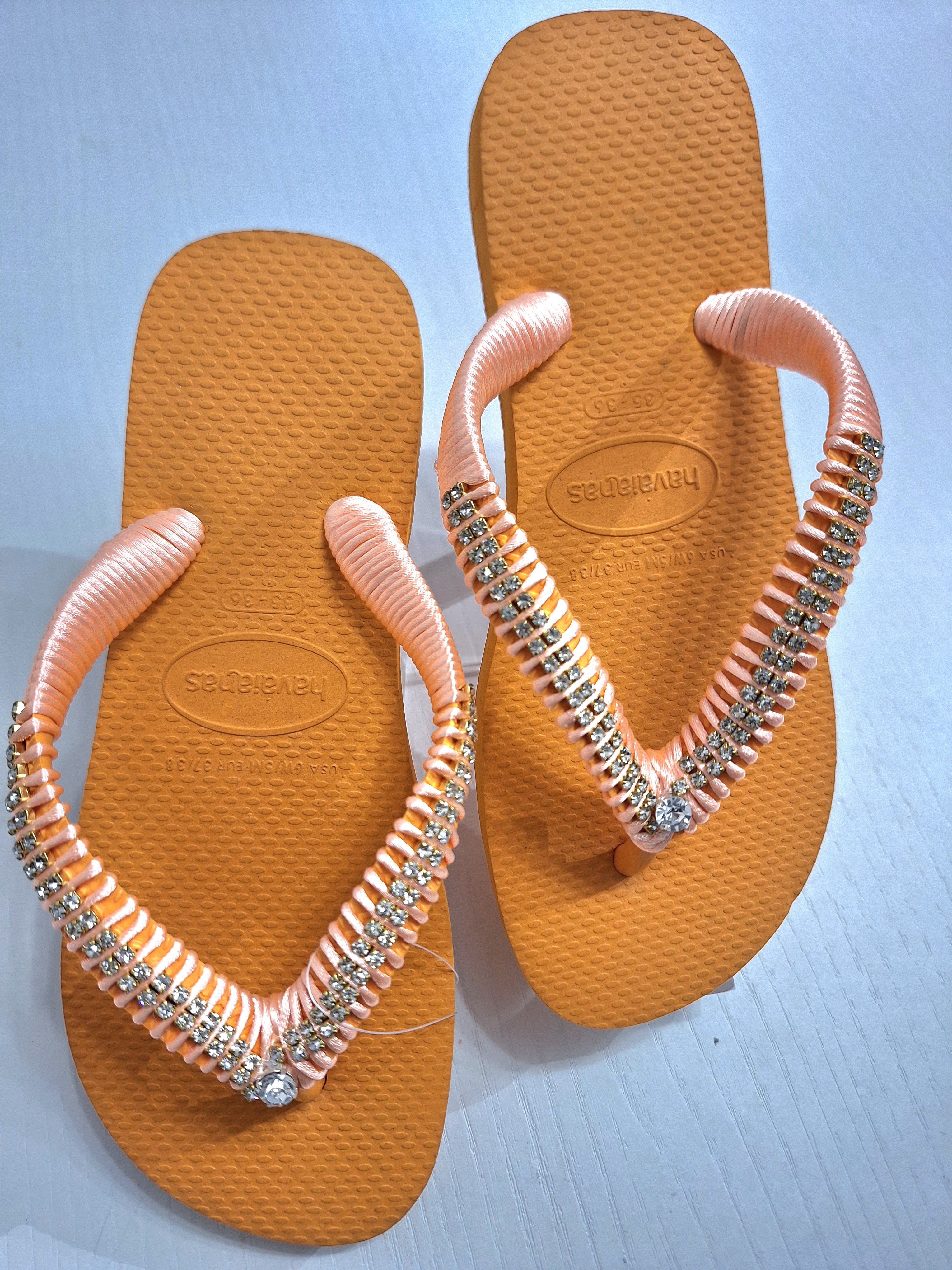 Chanclas Strass y Chaton