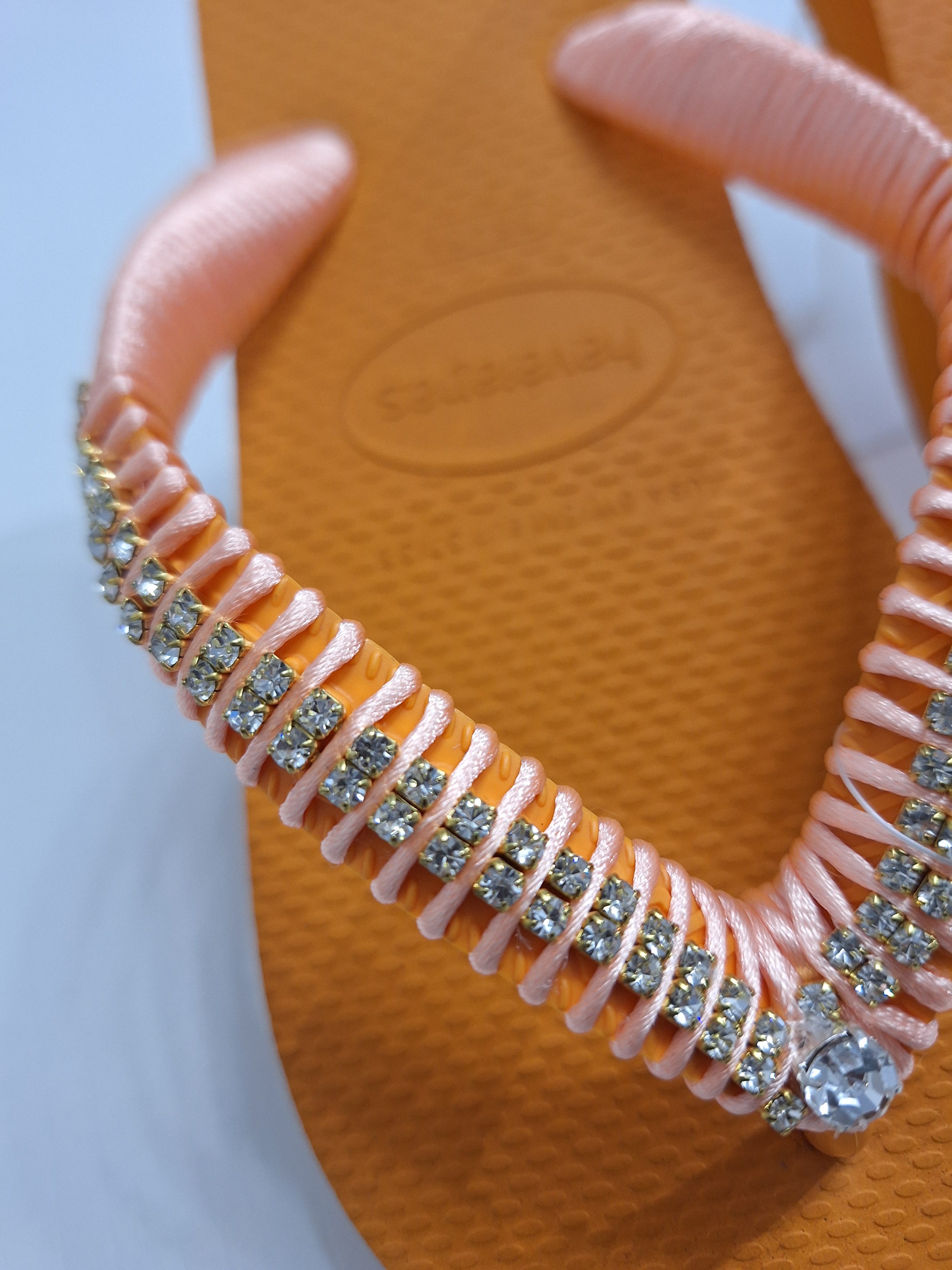 Chanclas Strass y Chaton