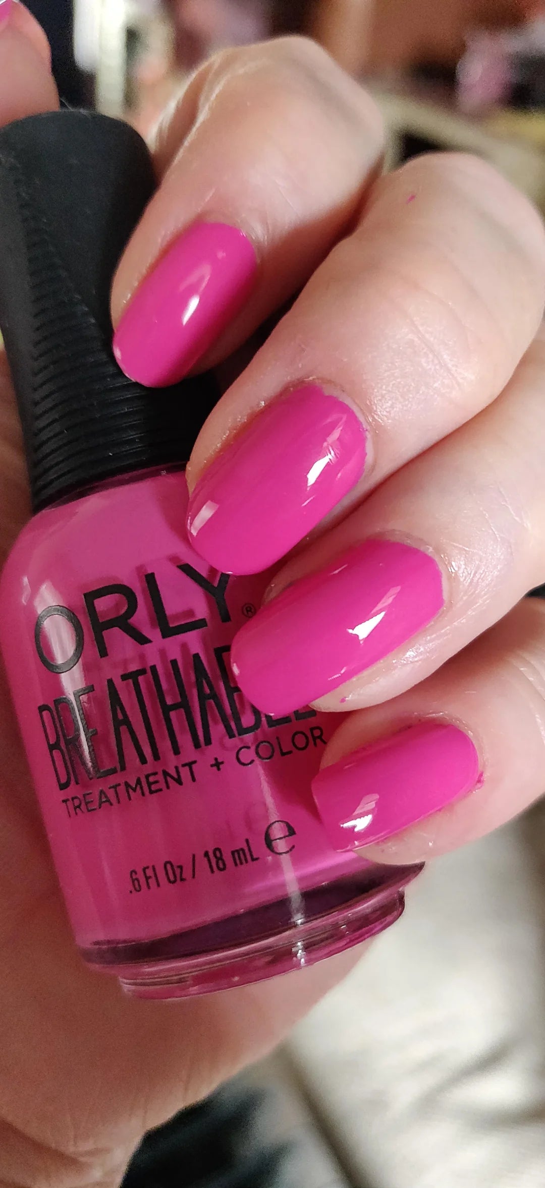 Esmalte de uñas ORLY Breathable 18ml Berry Intuitive