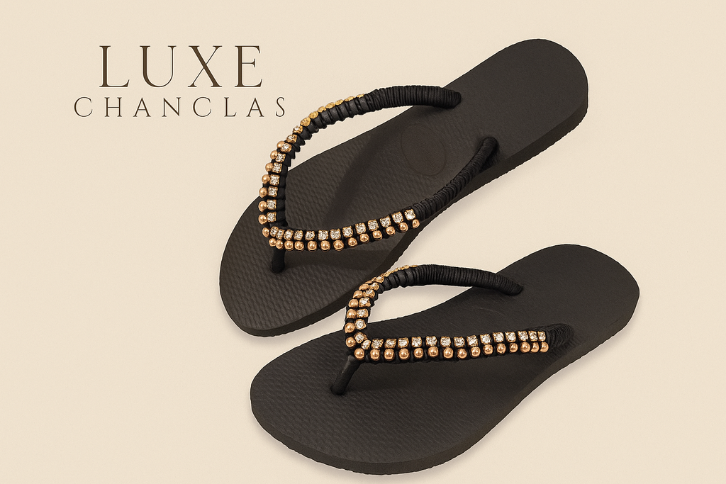 Chanclas Strass y Perlas Swarovski 35-36