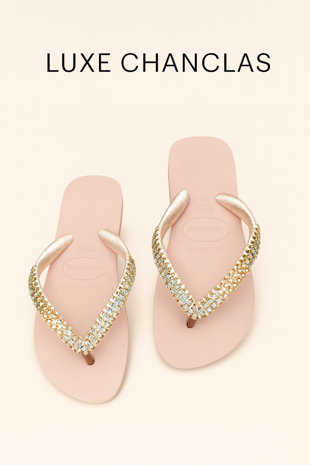 Chanclas Strass y Perlas Swarovski