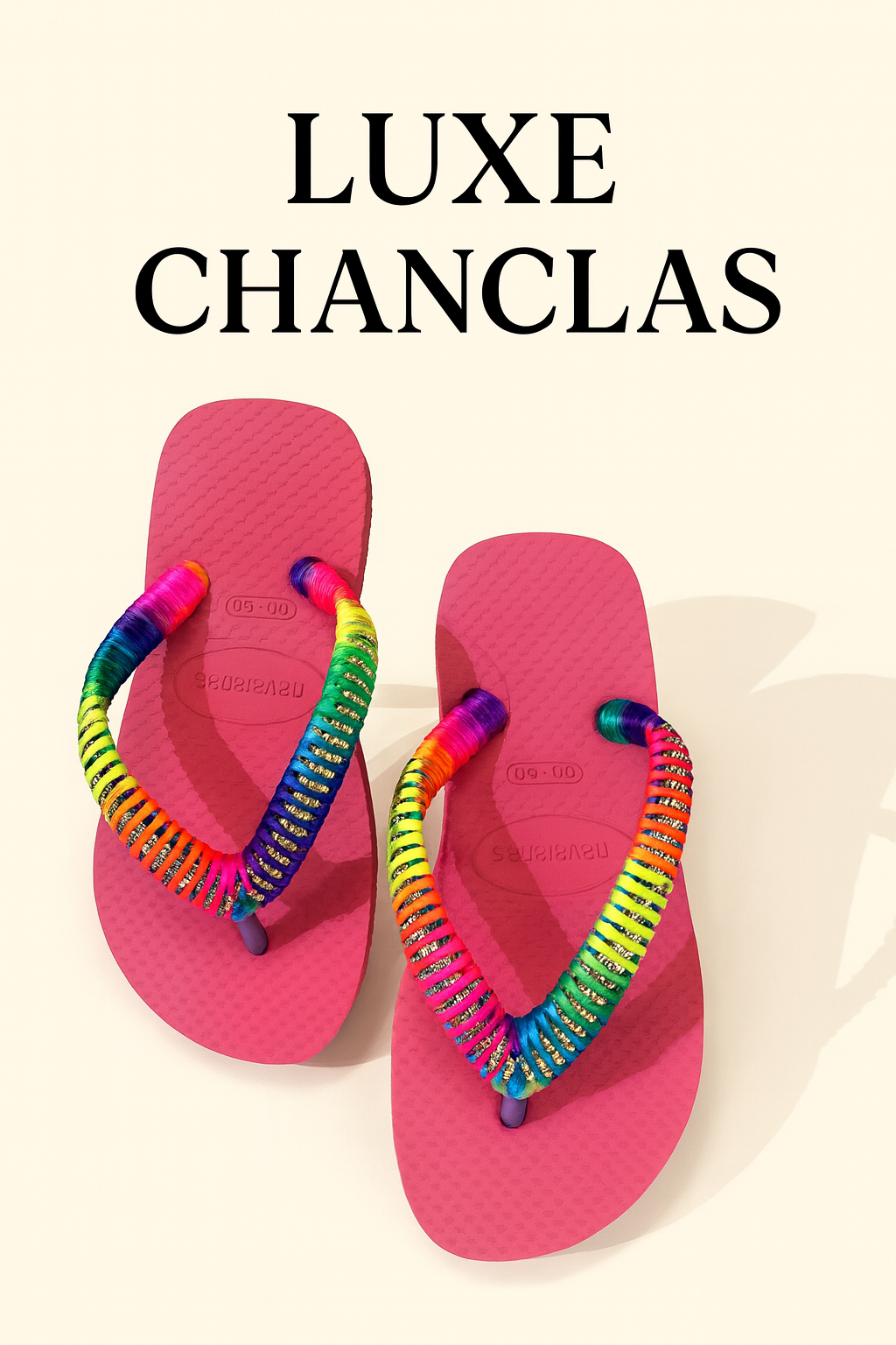 Chanclas infantiles Strass Ciber Pink