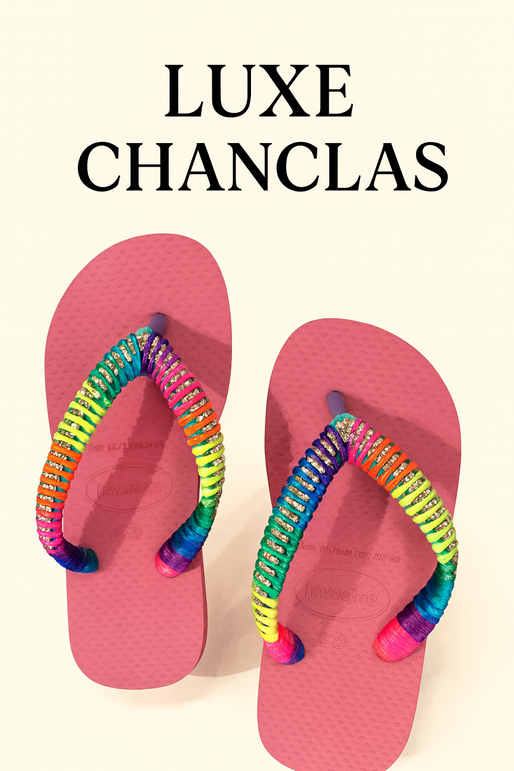 Chanclas infantiles Strass Ciber Pink